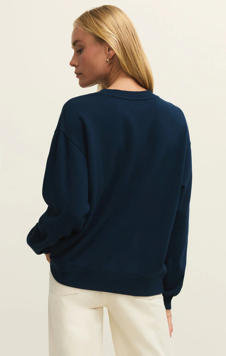 ZSUPPLY - WOMEN'S YACHTY BOYFRIEND SWEATSHIRT - Image 2